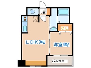 クラッセ琴似ステ－ションの物件間取画像